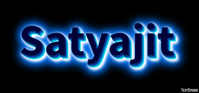 Satyajit Text Effect