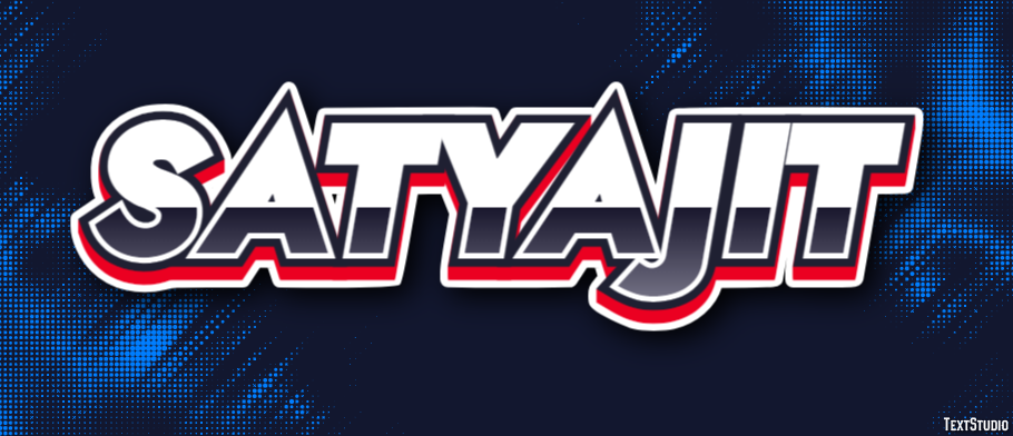 Satyajit Text Effect