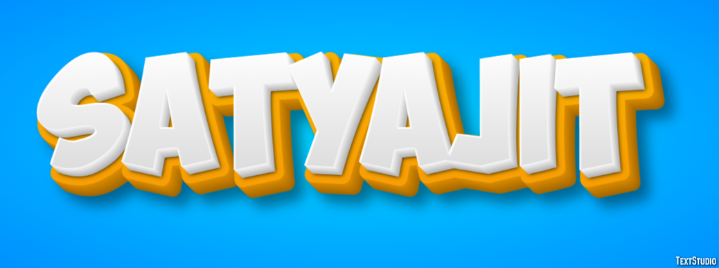 Satyajit Text Effect