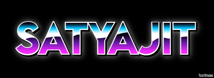 Satyajit Text Effect