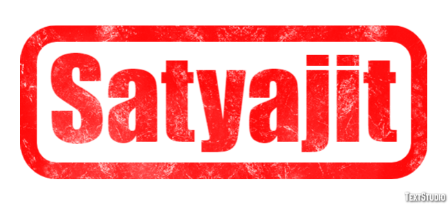 Satyajit Text Effect