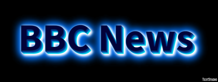 BBC News Efecto de Texto