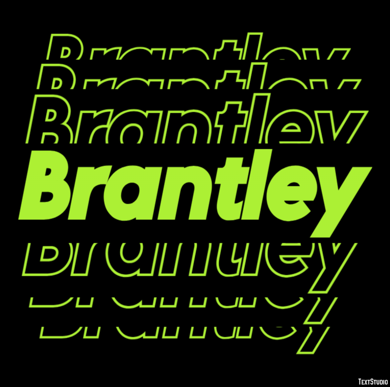 Brantley Text Effect