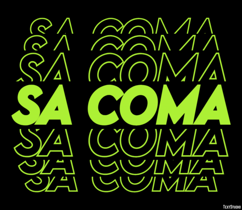 Sa Coma Efekt tekstowy