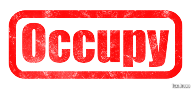 Occupy テキスト効果