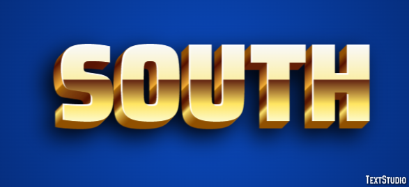 South Text Effect
