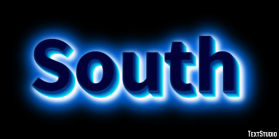 South Text Effect
