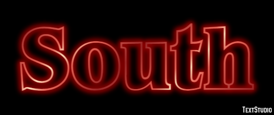 South Text Effect