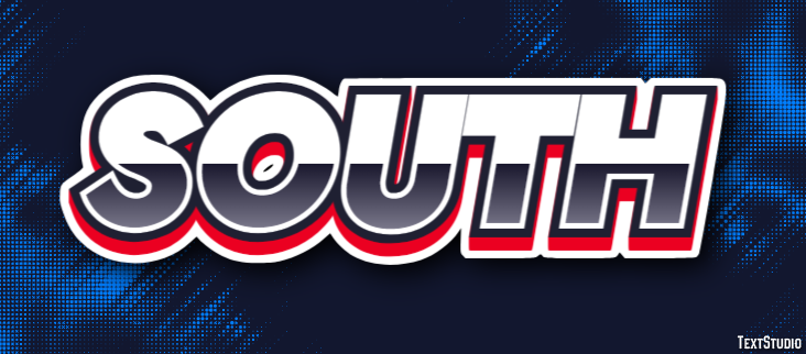 South Text Effect