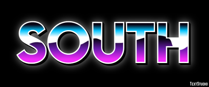 South Text Effect