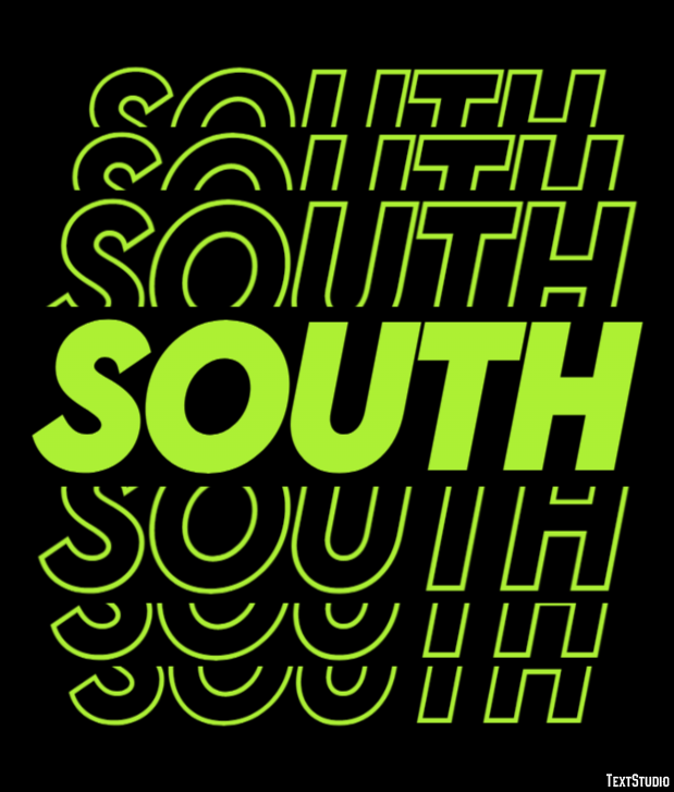 South Text Effect