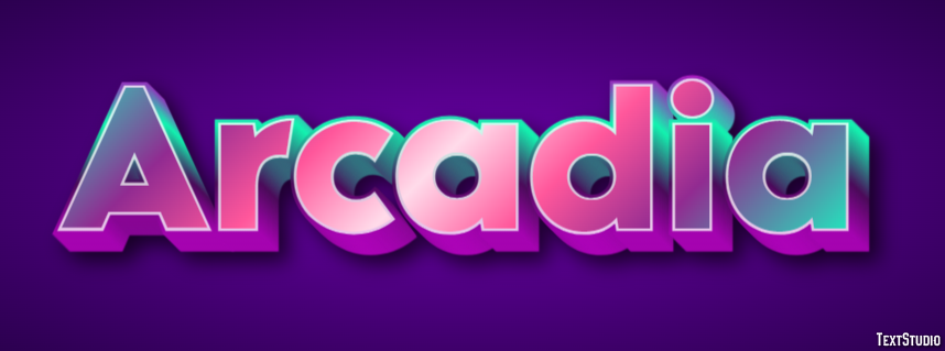 Arcadia Metin Efekti