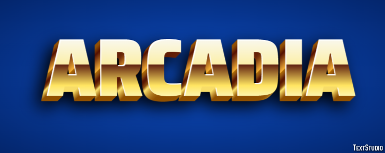 Arcadia Text Effect