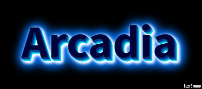 Arcadia Text Effect