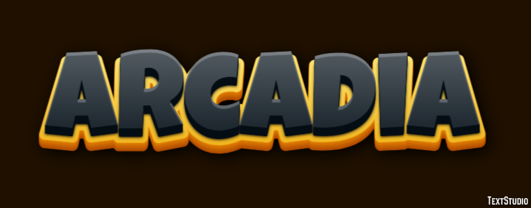 Arcadia Text Effect