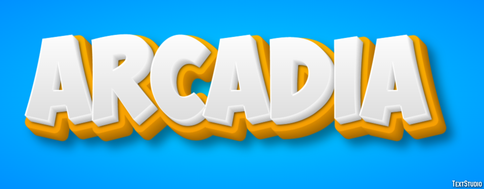 Arcadia Text Effect