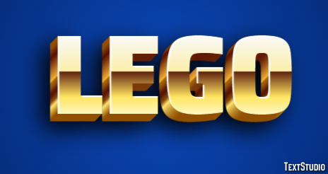 LEGO Text Effect