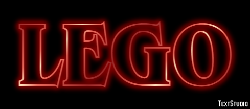 LEGO Text Effect
