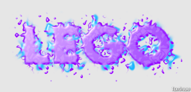 LEGO Text Effect