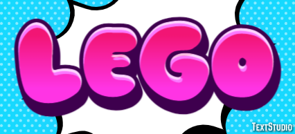 LEGO Text Effect