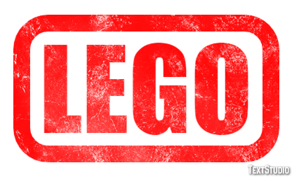 LEGO Text Effect