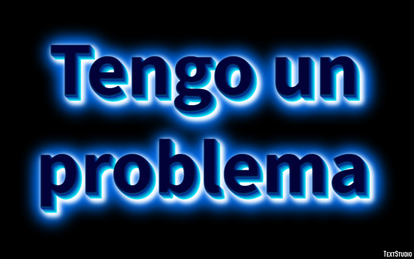 Tengo un problema Text Effect