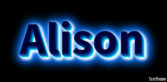 Alison テキスト効果