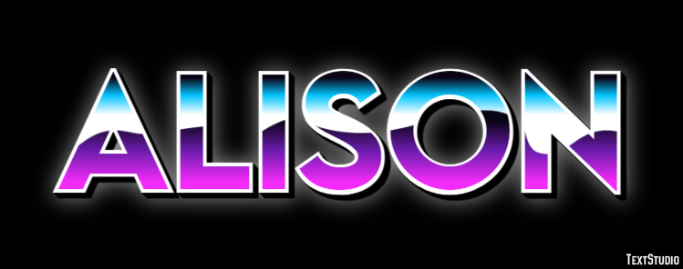 Alison テキスト効果