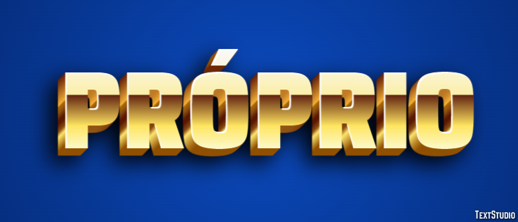 Próprio Texteffekt
