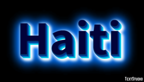 Haiti Text Effect
