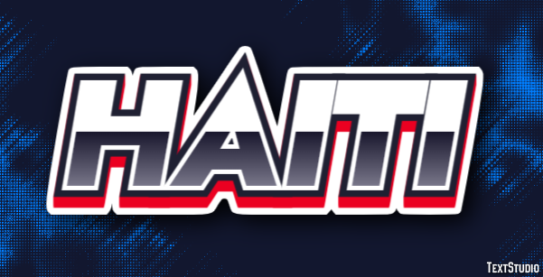 Haiti Text effect