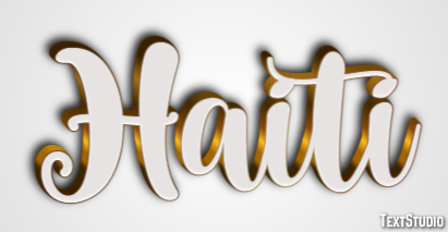 Haiti Efekt tekstowy
