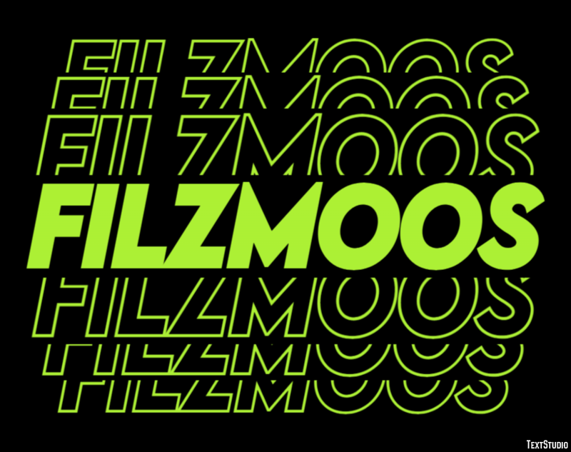 Filzmoos Effet de Texte