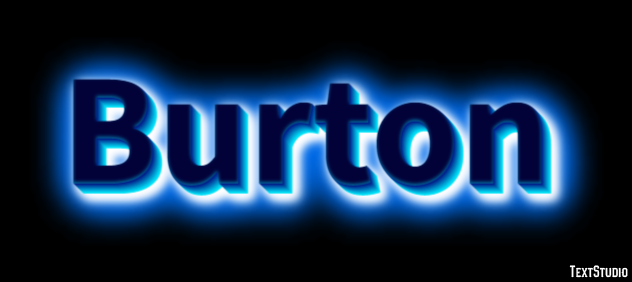 Burton Tekst Effect
