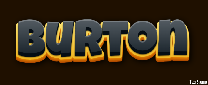 Burton Text Effect