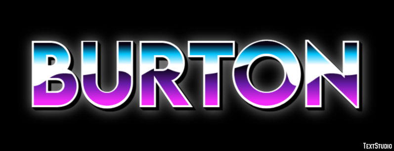 Burton Text Effect