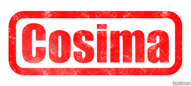 Cosima Effetto testo