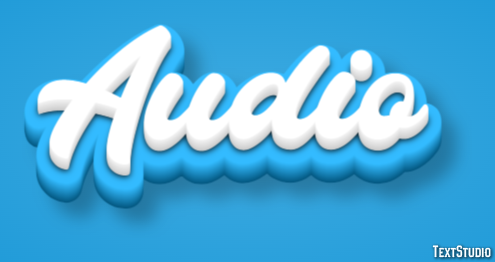 Audio Text Effect