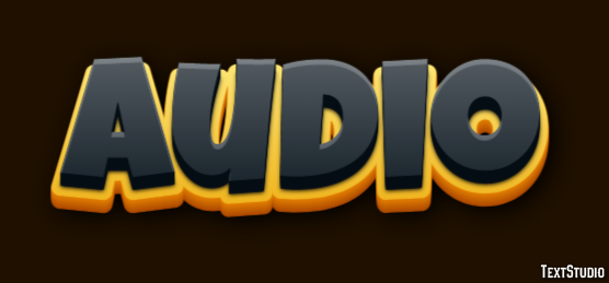 Audio Efekt tekstowy