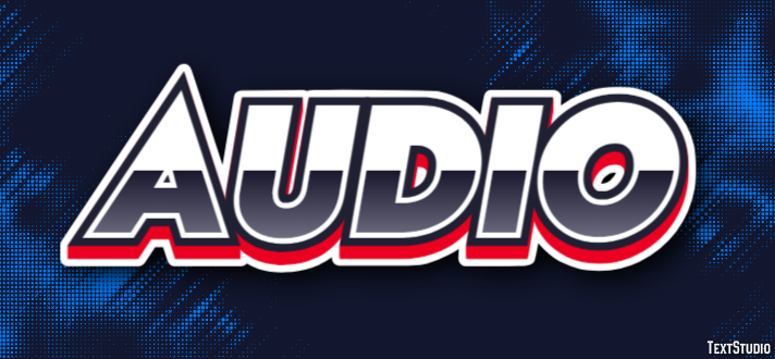 Audio Text Effect