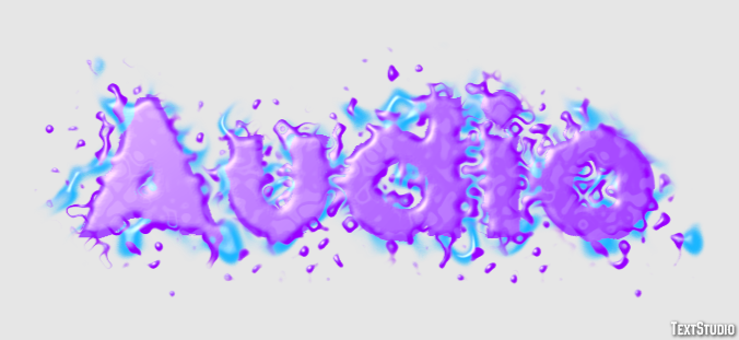 Audio Text Effect