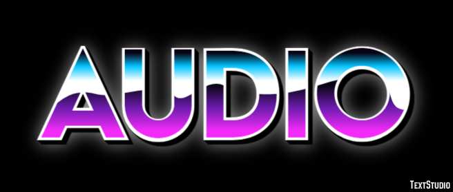 Audio Efecto de Texto