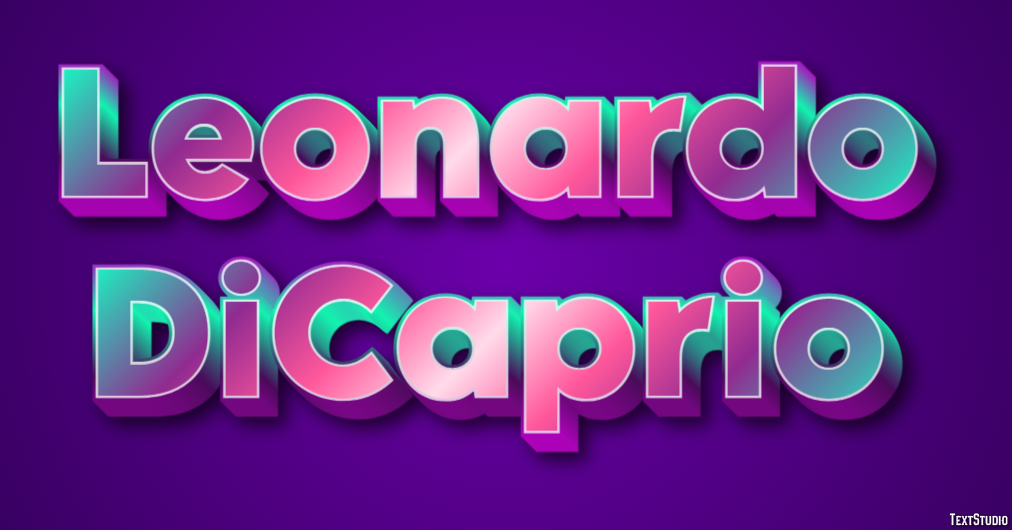 Leonardo DiCaprio Efeito do texto