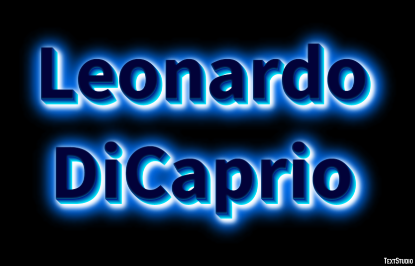 Leonardo DiCaprio Efeito do texto