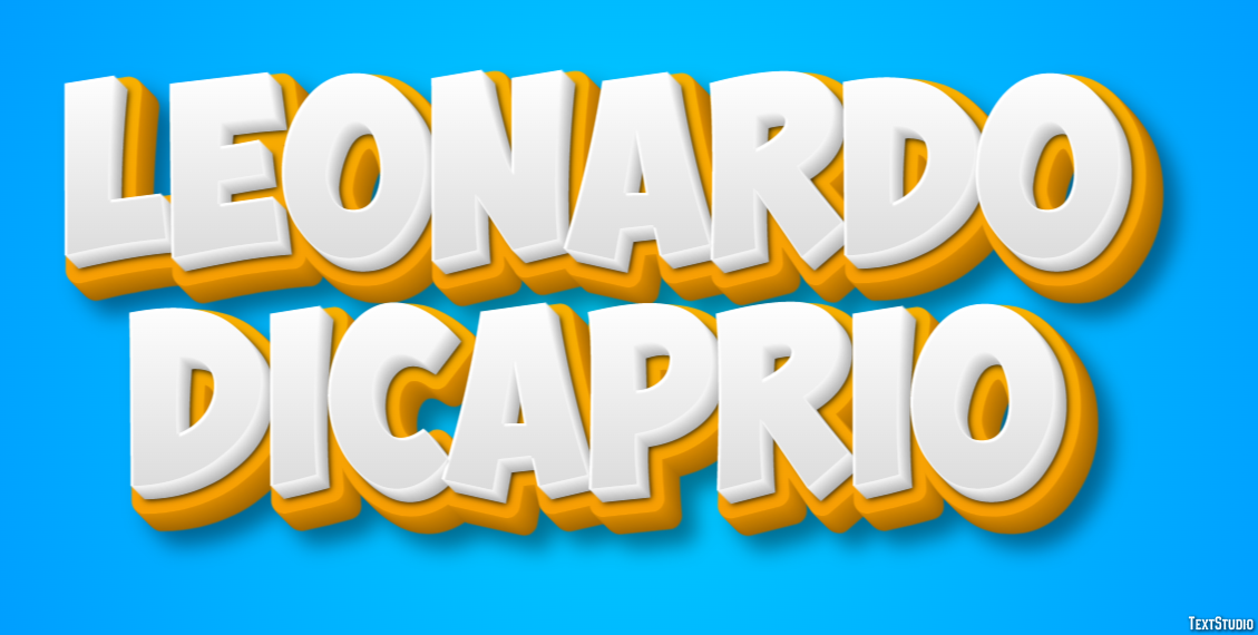 Leonardo DiCaprio Efeito do texto
