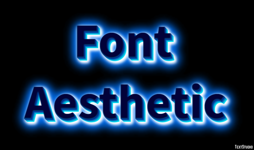 Font Aesthetic テキスト効果