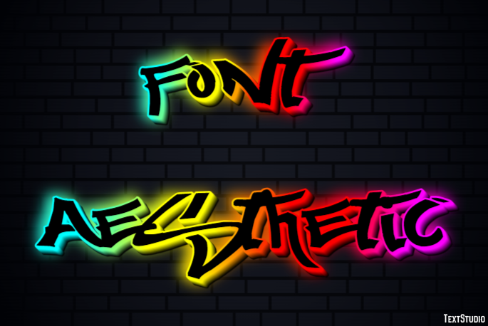 Font Aesthetic テキスト効果