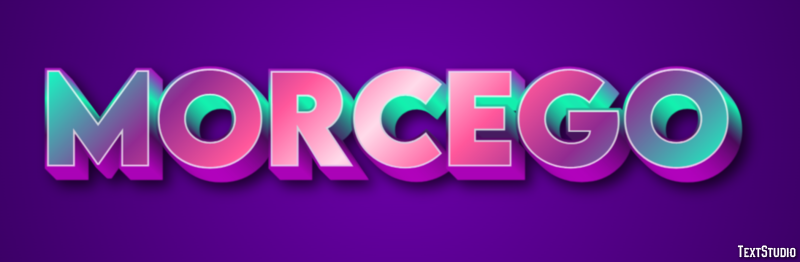 Morcego Текстовый эффект