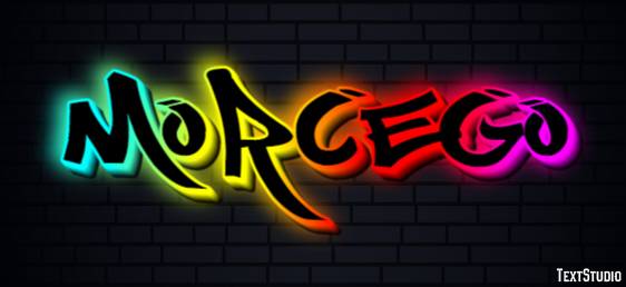 Morcego Текстовый эффект