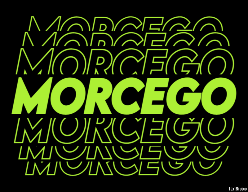 Morcego Текстовый эффект
